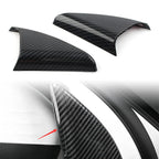 ABS Carbon Look A-Pillar Triangle Frame Cover Trim for Benz A-Class A220 (19)