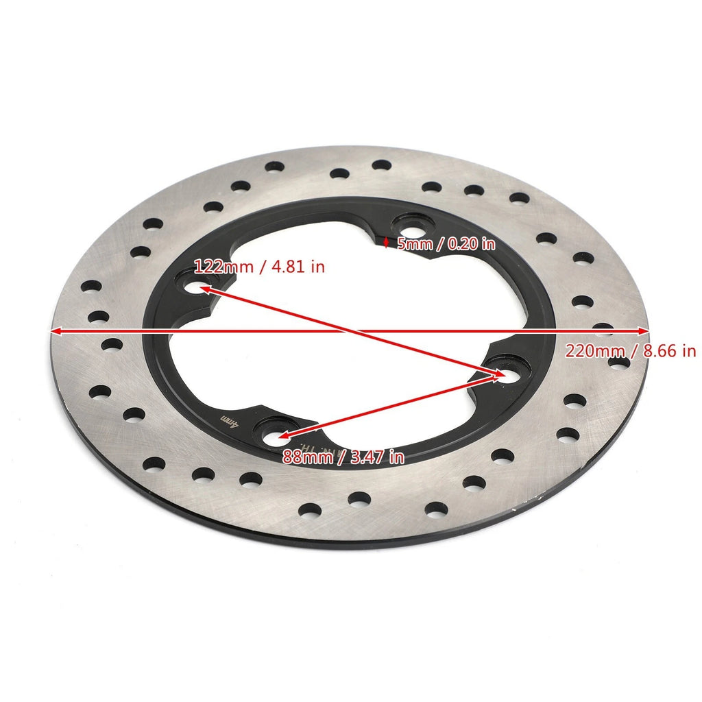 Rear Brake Rotor Disc for Baby Speed Four 600, Street Triple 675 R (2001–2012)