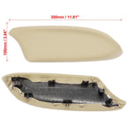 Pair Armrest Lid Pad Covers for Honda Accord (2008–2012) Beige