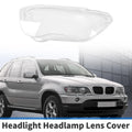1 Pcs Front Left Headlight Lens Cover for BMW 7 Series E65/E66 (2002-2005) PC