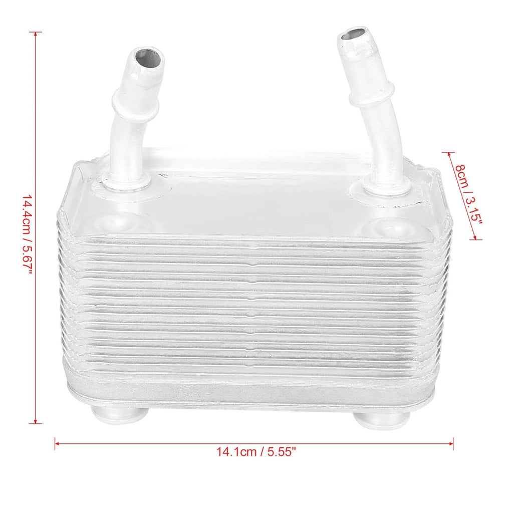 Engine Oil Cooler for BMW X5 (2000–2006) 17207500754 Metal Silver Tone