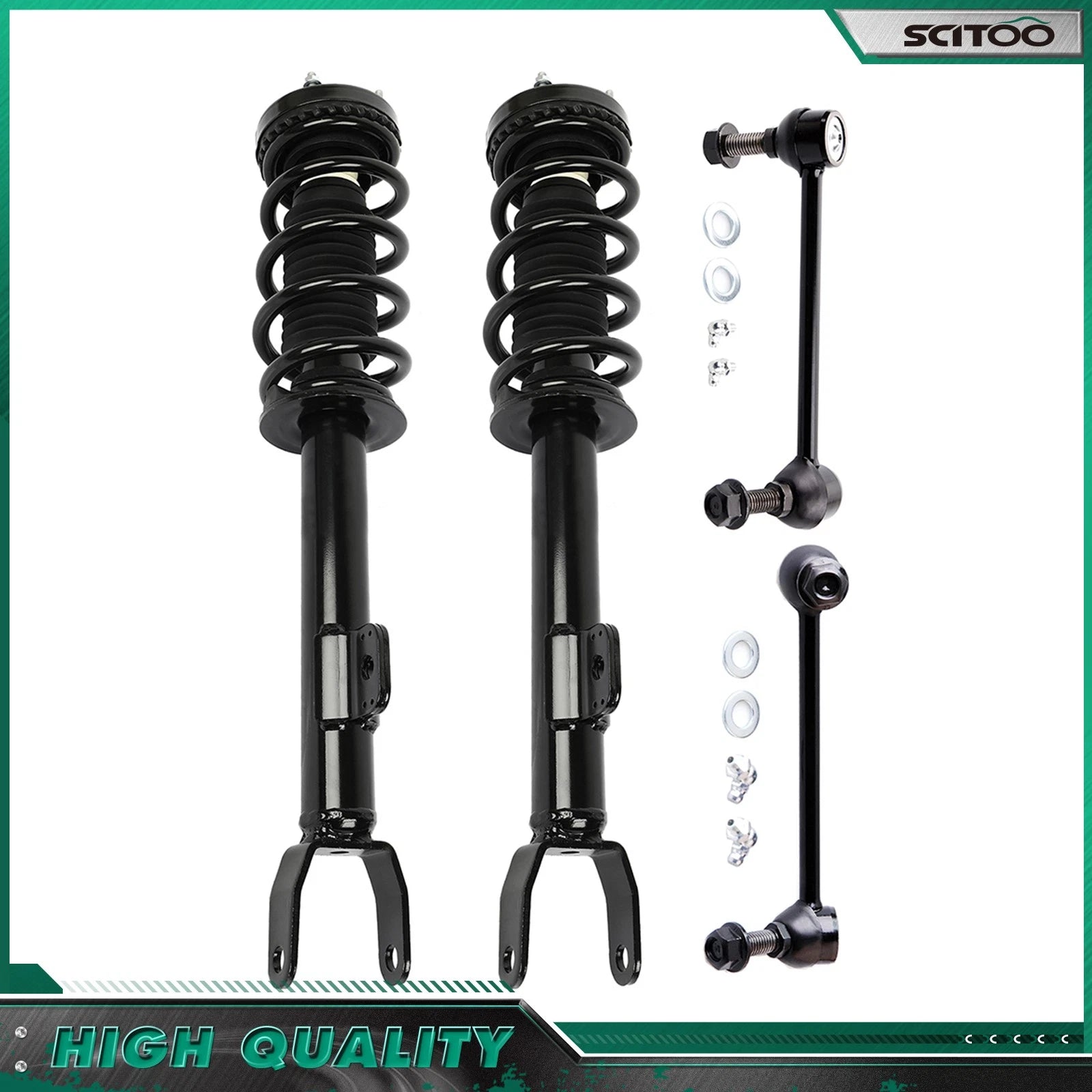 Front Struts & Sway Bar Links for Dodge Challenger Charger Chrysler 300 (2012–2017)