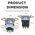 Starter Solenoid Relay for Polaris Sportsman 400 450 500 600 700 800 (2000–2014) MV7 4011072