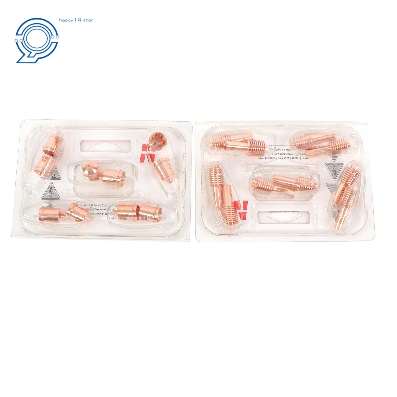 Set of 10 Electrodes & 10 Tips for 45 Plasma Torch (220669, 220671)