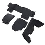 Set of 4 Floor Mats for Acura MDX (2022–2025) Black TPE Rubber Anti-Slip
