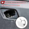 Front Right Washer Nozzle Cover Cap No. 51117210882 for BMW 740i (2011–2015) White