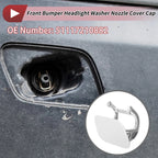 Front Right Washer Nozzle Cover Cap No. 51117210882 for BMW 740i (2011–2015) White