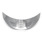 7" Headlight Visor for Harley XL, XLH, FXR, FX (Chrome)