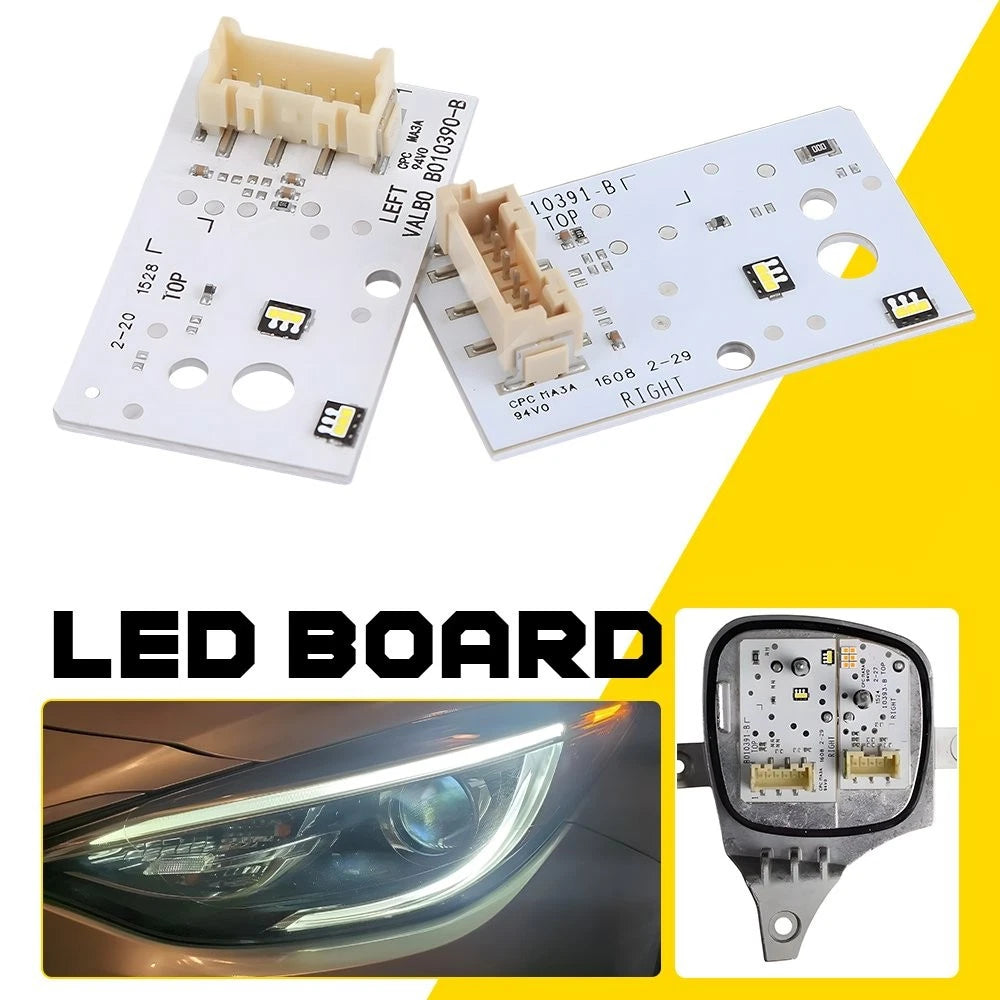 LED Boards Headlight Daytime Running Light for Infiniti QX30 (2017–2019) EPY