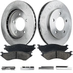Brake Disc Rotors and Pads Kit for Ford Expedition Lincoln Navigator (1999–2002)