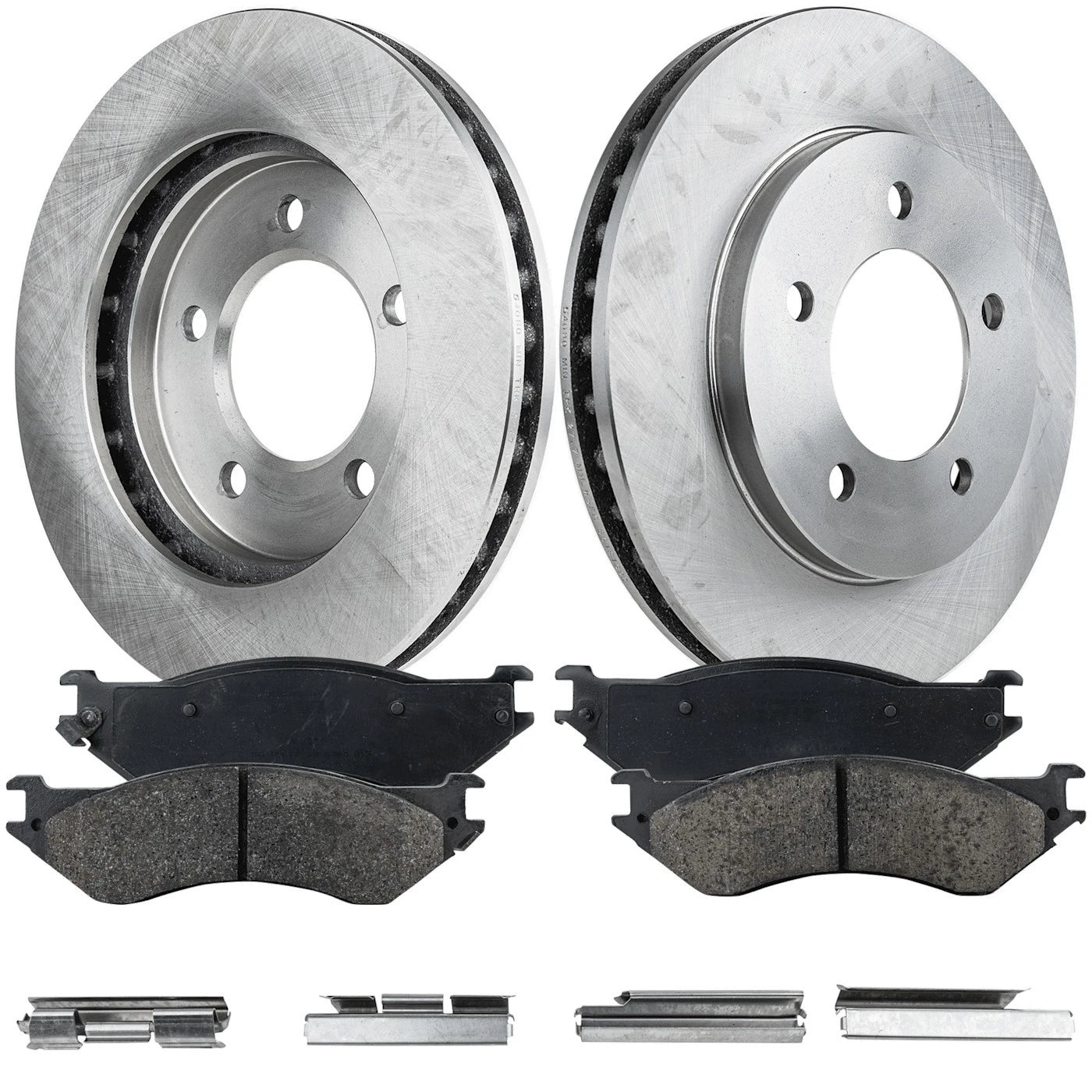 Brake Disc Rotors and Pads Kit for Ford Expedition Lincoln Navigator (1999–2002)