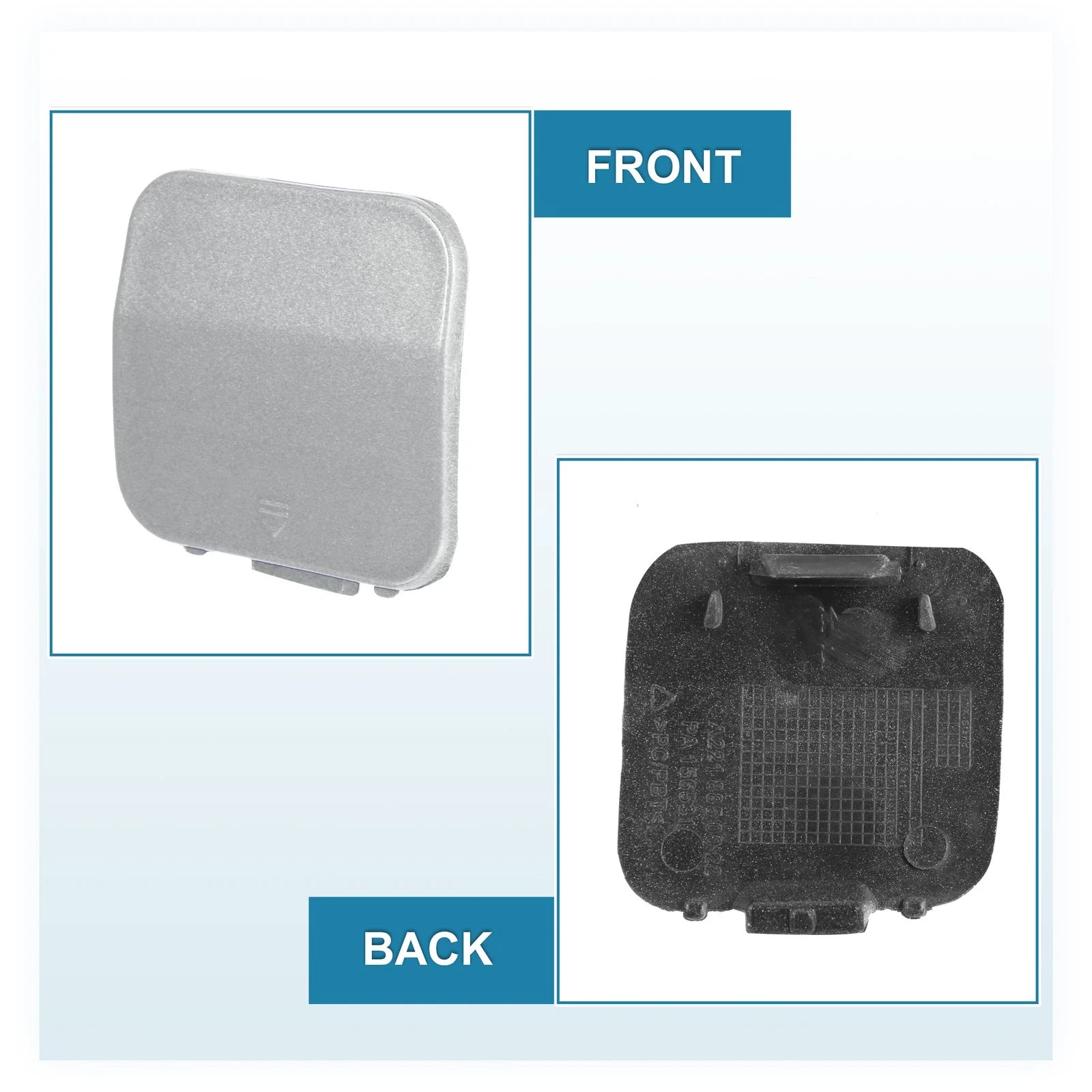A2218850022 Rear Bumper Tow Hook Cover for Mercedes-Benz S-Class (2014–2020)