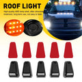 5X Wireless Solar Amber Cab Roof Marker Lights for Ford F-150 F-250