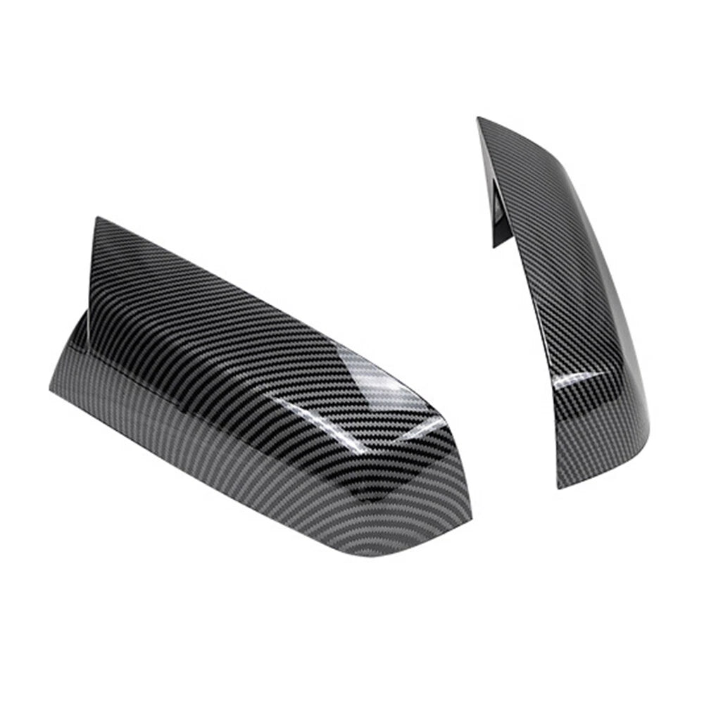 Carbon Look Add-On Rearview Side Wing Mirror Cap Cover for GMC Sierra 1500 (2014–2019)