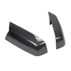 Carbon Look Add-On Rearview Side Wing Mirror Cap Cover for GMC Sierra 1500 (2014–2019)