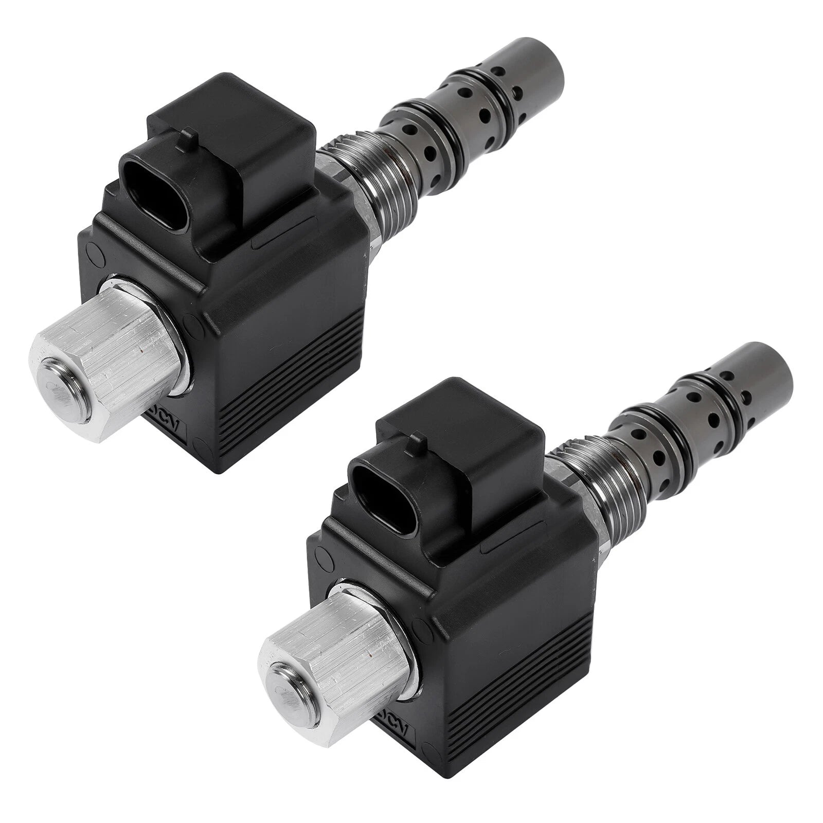 2X Solenoid Valve for John Deere 670C 672G 770C 772G 870D 872G DF150 75289439