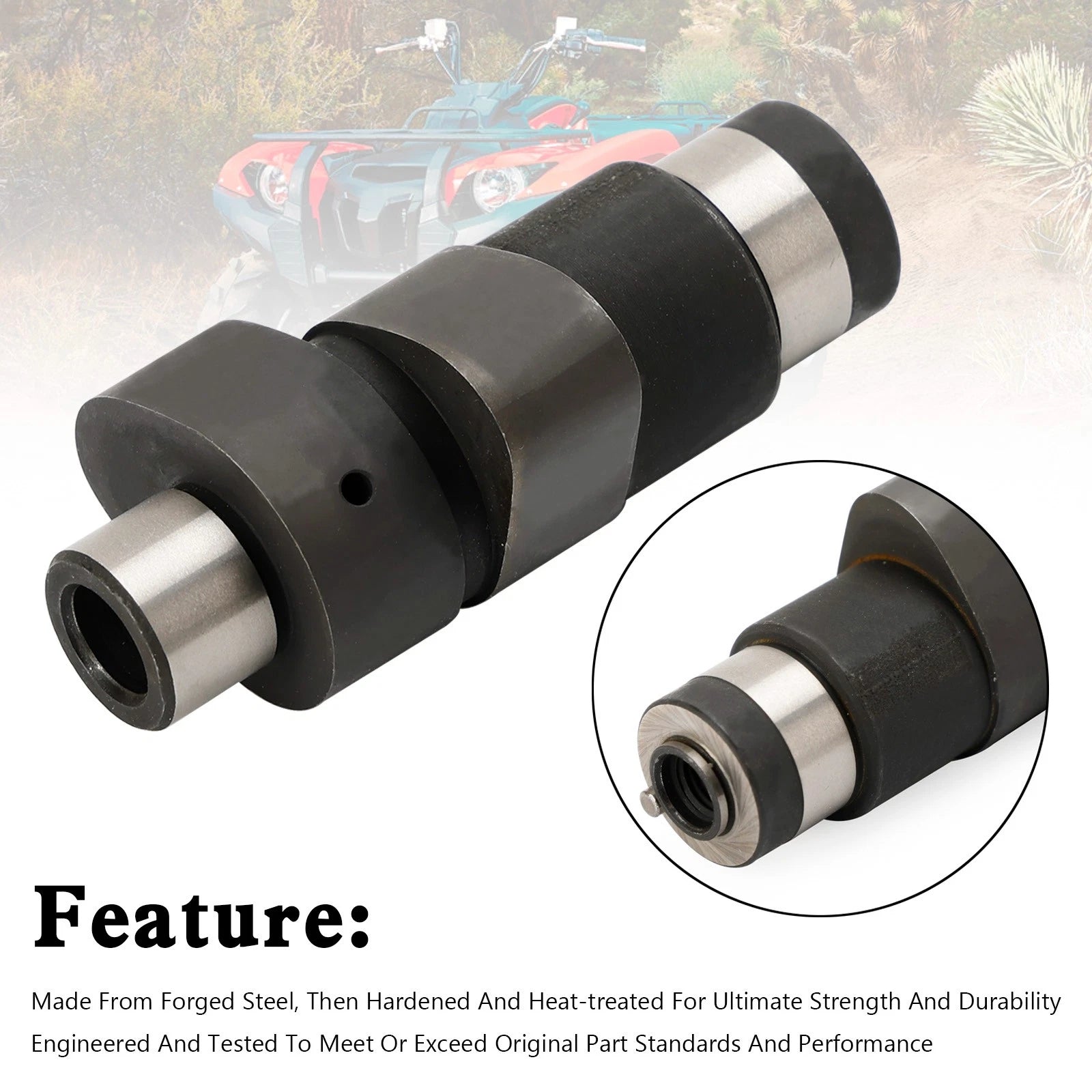 Camshaft Assembly for Yamaha Big Bear Bruin Kodiak Raptor Warrior 350 (#3)