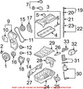 Crankcase Vent Valve Gasket for Audi A3 A4 Volkswagen Eos GTI Passat (OE 7056021)