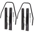 Universal Racing Dual Seat Slider Locking Seat Base Brackets Kit for Universal (2010–2025)