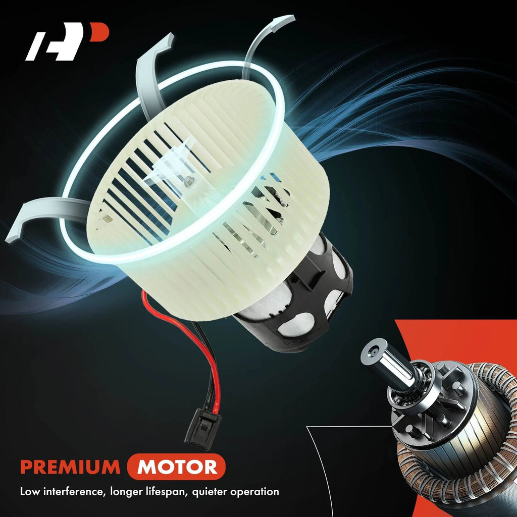 HVAC Blower Motor with Wheel Assembly for BMW F01 F02 F06 F10 F12 G32 (2008–2019)