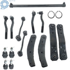 15PC Control Arms Ball Joints Outer Tie Rod Ends for Jeep Grand Cherokee (1999–2004)