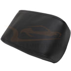 Center Console Armrest Cover for Nissan Maxima (2009–2014) - Black Leather