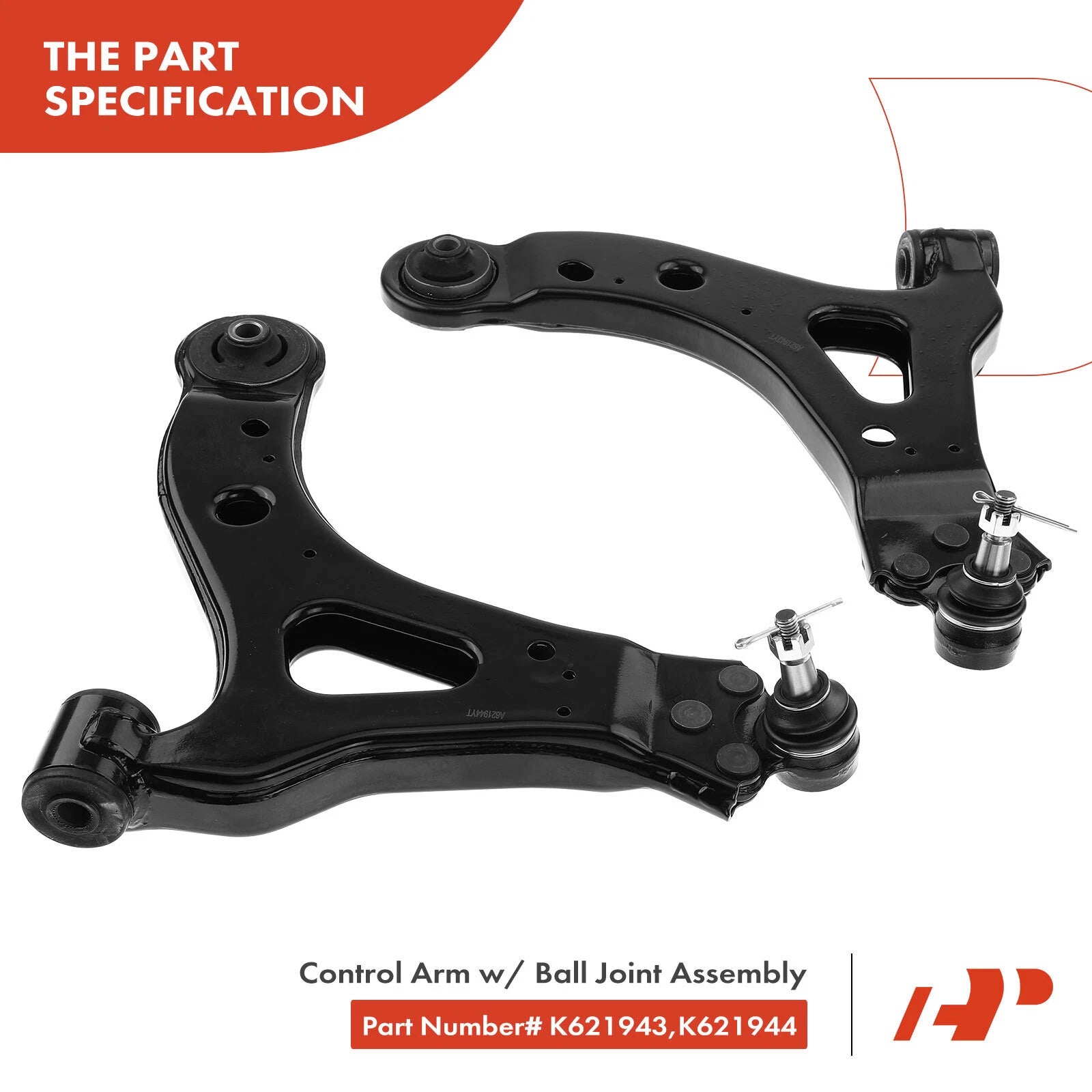 Front Lower Control Arm Ball Joint Outer Tie Rod for Buick Pontiac (1990-1995)