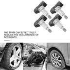 4 x TPMS Tire Pressure Sensors for Land Rover Range Rover Evoque Sport (2012-2021)
