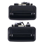 Door Handle Outer Black 2 x for Suzuki Swift (1989–1999)