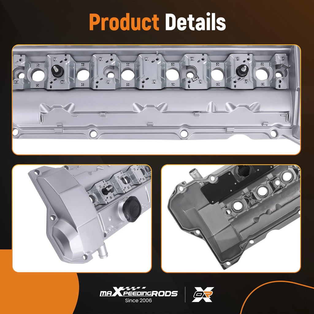 Aluminum Valve Cover with Gasket Kit for BMW E36 E39 M3 (1996-1999)