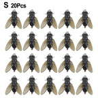 20pcs Silicone Fishing Lures with High Carbon Hooks for Fly Fishing