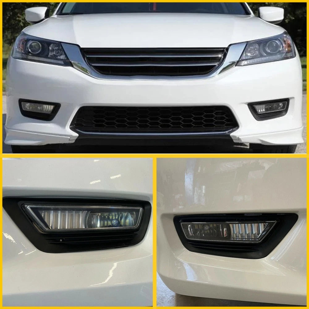 Fog Light Trim Bezel Pair for Honda Accord (2013-2015)
