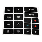 Custom Fit Button Repair Decals for Audi A4 B6 B7 (2000–2004)
