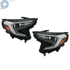 Set of 2 Xenon HID Headlights for GMC Terrain (2018–2021)