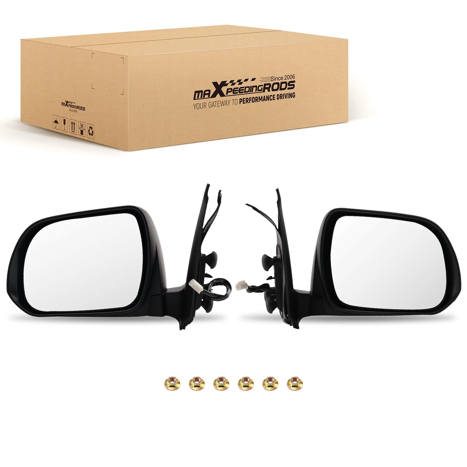 Power Adjust Side Mirror for Toyota Tacoma (2012–2015) Textured