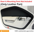Door Panel Insert Cards for Ford Mustang (2005–2009) Carbon Fiber Black