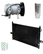 AC Compressor Kit With Condenser for Nissan Frontier 2.4L (2001–2004)
