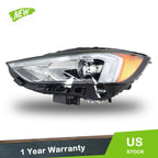 Full LED Headlight Headlamp w/DRL Driver Left Side for Ford Edge (2019–2021)