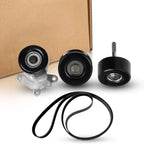 Serpentine Belt Tensioner Pulley Kit for Nissan Maxima Murano Altima (2007–2015)