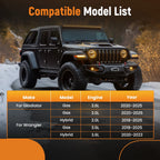 Engine and Cabin Air Filter for Jeep Wrangler (2018-2025)
