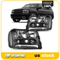 Set of 2 Headlights for Chevy Trailblazer (2002–2009)