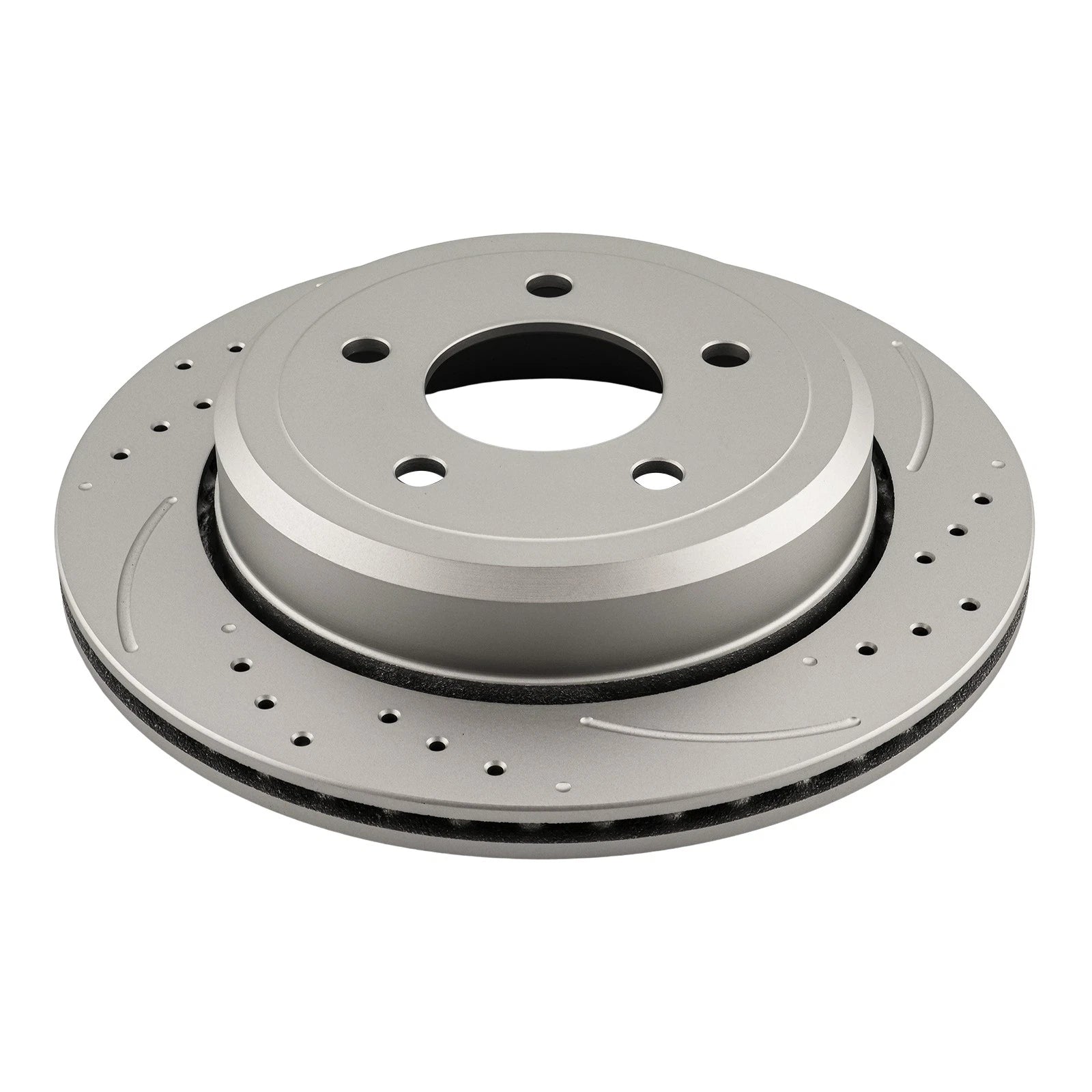 2x Rear Drilled Slotted Vented Rotors for Mercury Grand Marquis (2003–2011)