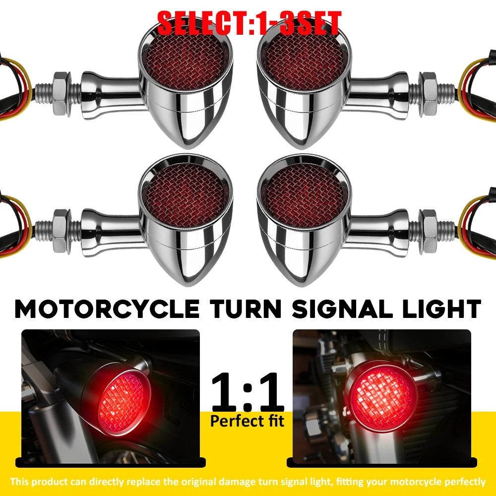 LED Turn Signal Blinker Lights for Kawasaki Vulcan VN 2014–2021