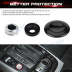 Joystick Center Console Volume Control Knob Cover for Audi A4 A5 Q5 (2013-2015)