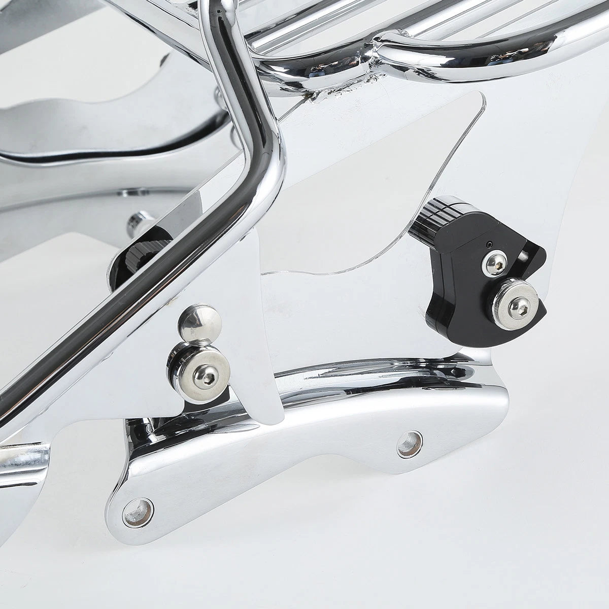 Sissy Bar Luggage Rack Backrest Docking Hardware for Harley Touring (2014–2023)