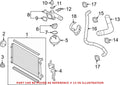 Upper Radiator Coolant Hose 5C0122101L for Volkswagen Jetta (2011)