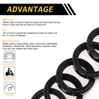 Set of 5 Oil Seal Rotary Shaft Seal NBR Rubber 45x62x12mm