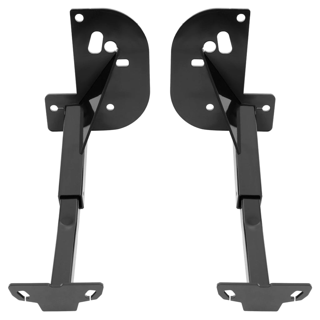 2X Front Camper Tie Down for Ford F250 F350 F450 (2011–2016) Powder Coated Black