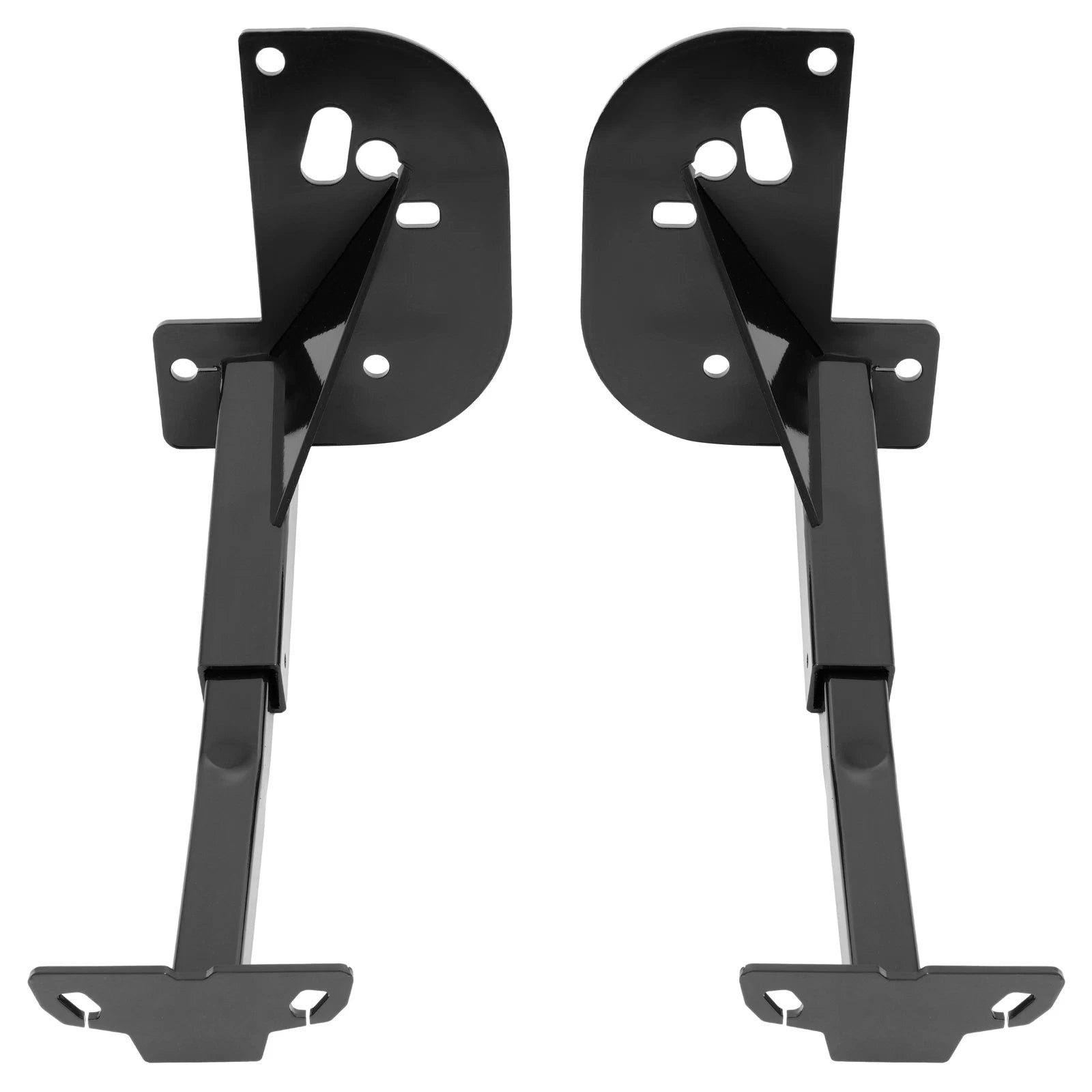 2X Front Camper Tie Down for Ford F250 F350 F450 (2011–2016) Powder Coated Black