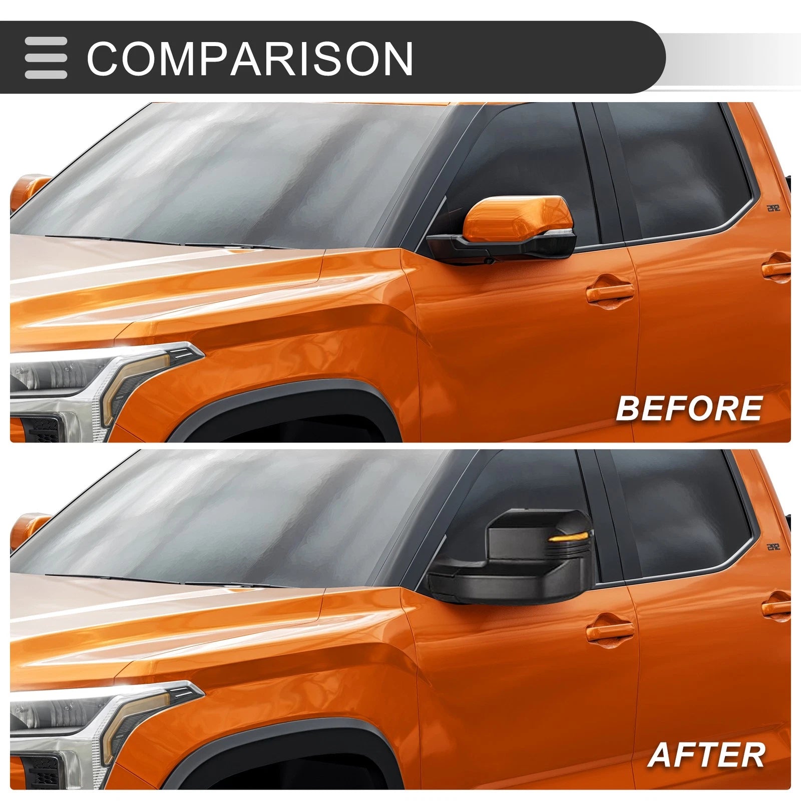 Set of 2 Tow Mirrors for Toyota Tundra (2022–2023)